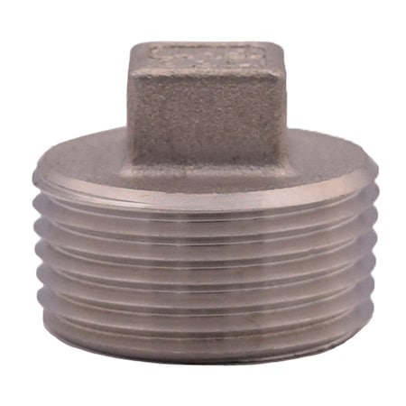 Legend Valve 1-1/2" SS316 SQUARE PLUG 416-187